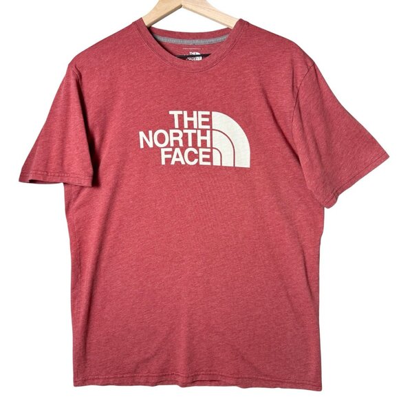 The North Face Men’s Graphic T-shirt Red Cotton Blend Size M - Picture 1 of 6